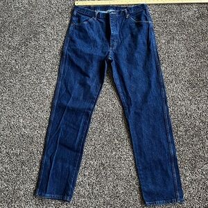 Rustler Blue Straight Jeans Classic Denim